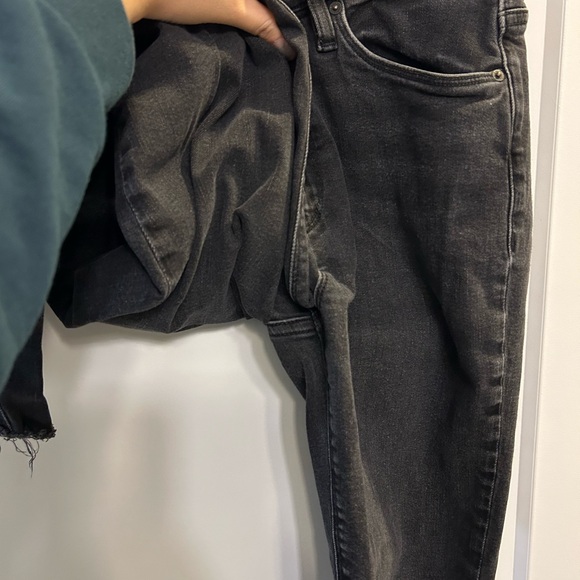 Hudson High Waisted Black Skinny Jeans - Picture 4 of 9